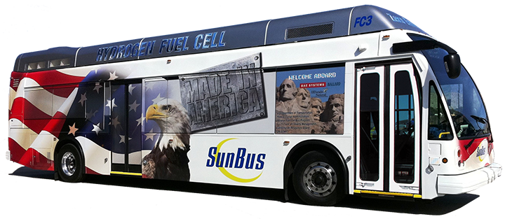 FC3 Hydrogen Fuel Cell Bus - Made in America