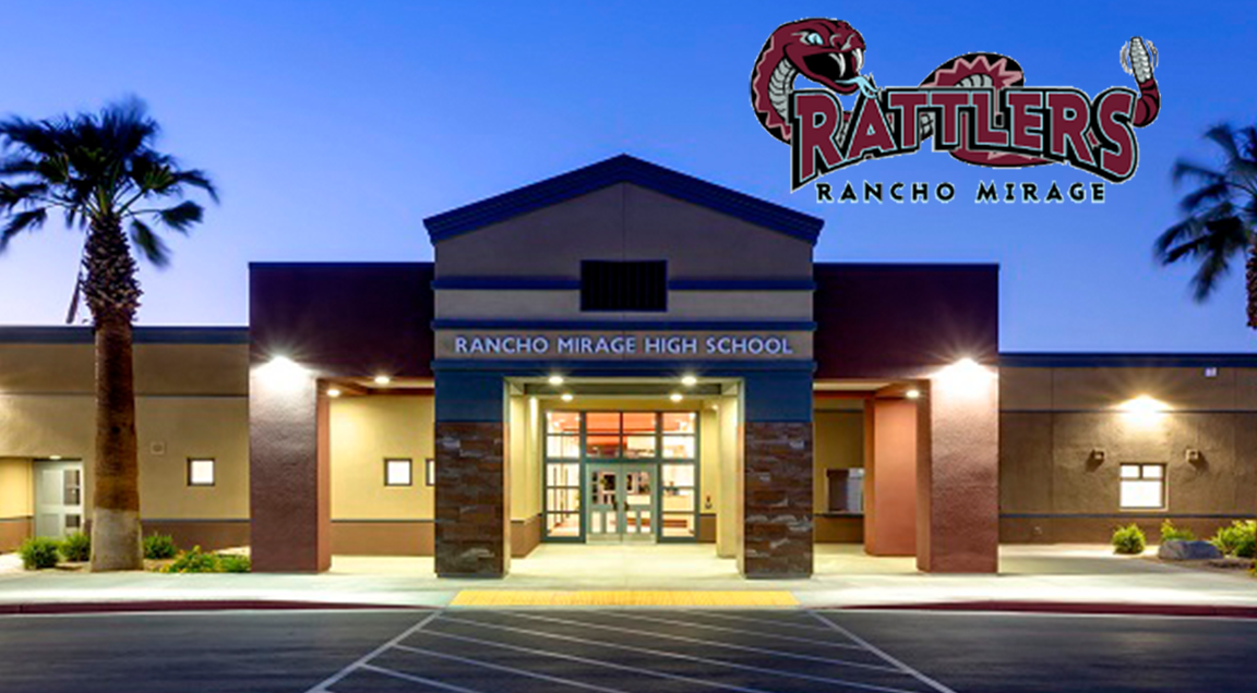 Rancho Mirage High School with Logo