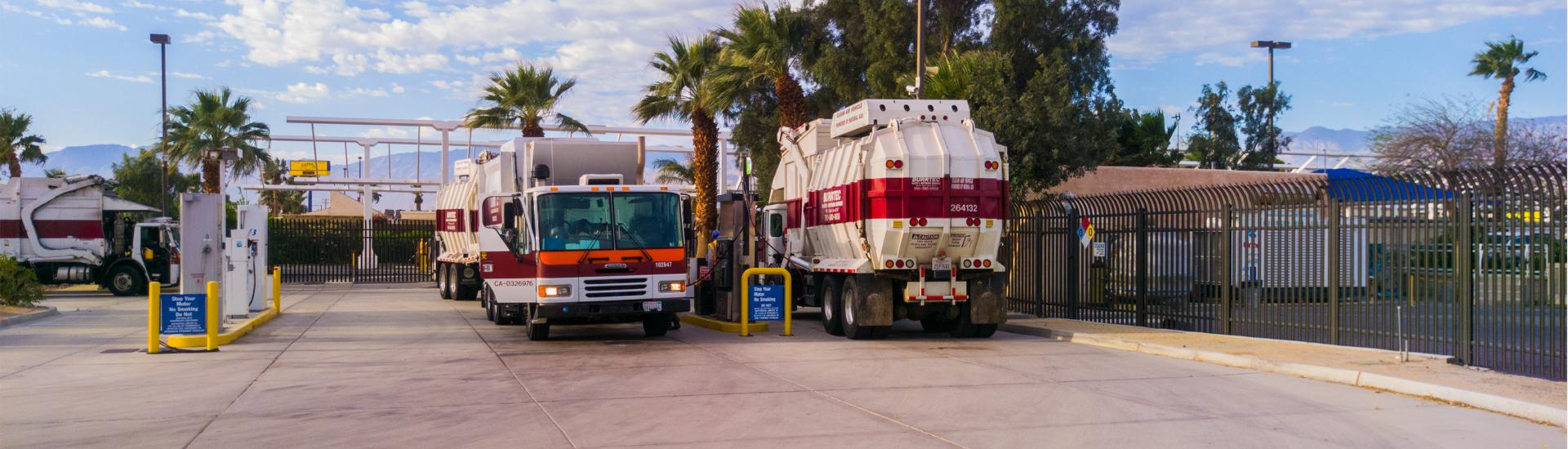 SunLine's Thousand Palms Fuel Station Serving Customers