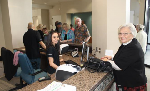 Friendly service at the La Quinta Senior & Wellness Center